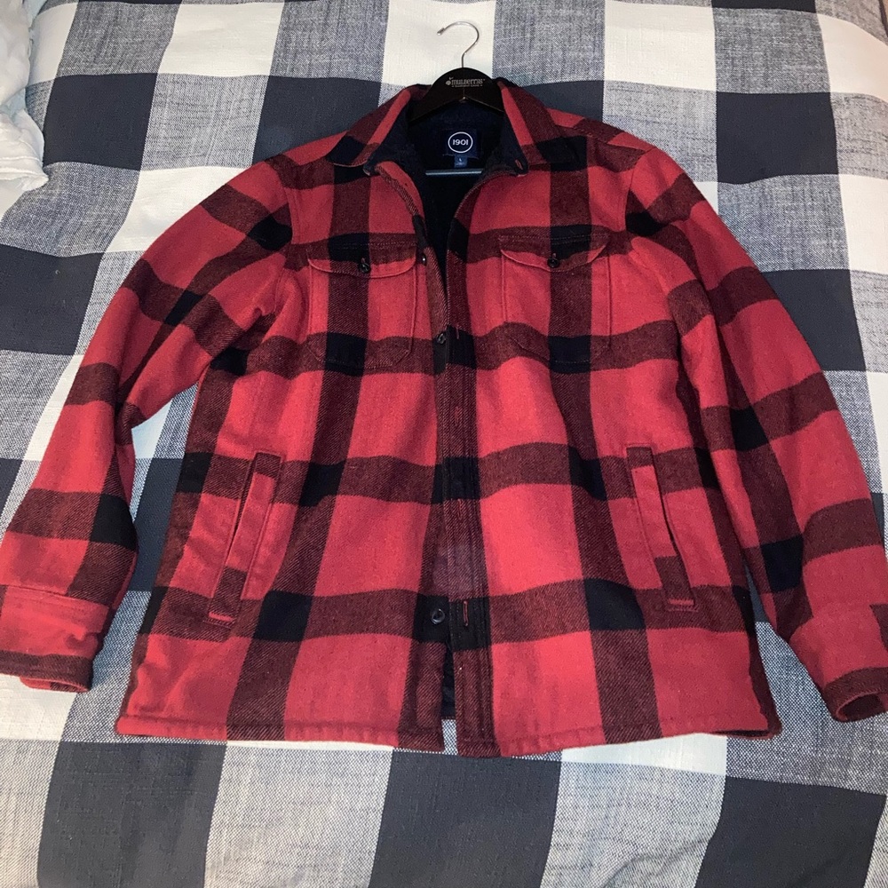1901 BUFFALO PLAID fleece lined Jacket